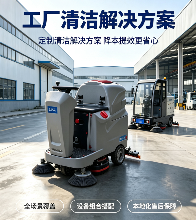 定制化工廠清潔方案|分場景解決廠區保潔痛點